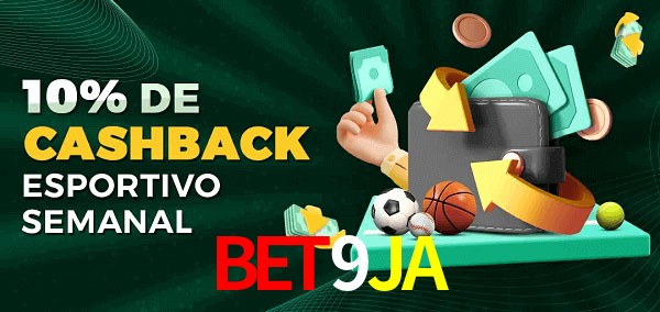 10% de bônus de cashback na BET9JA